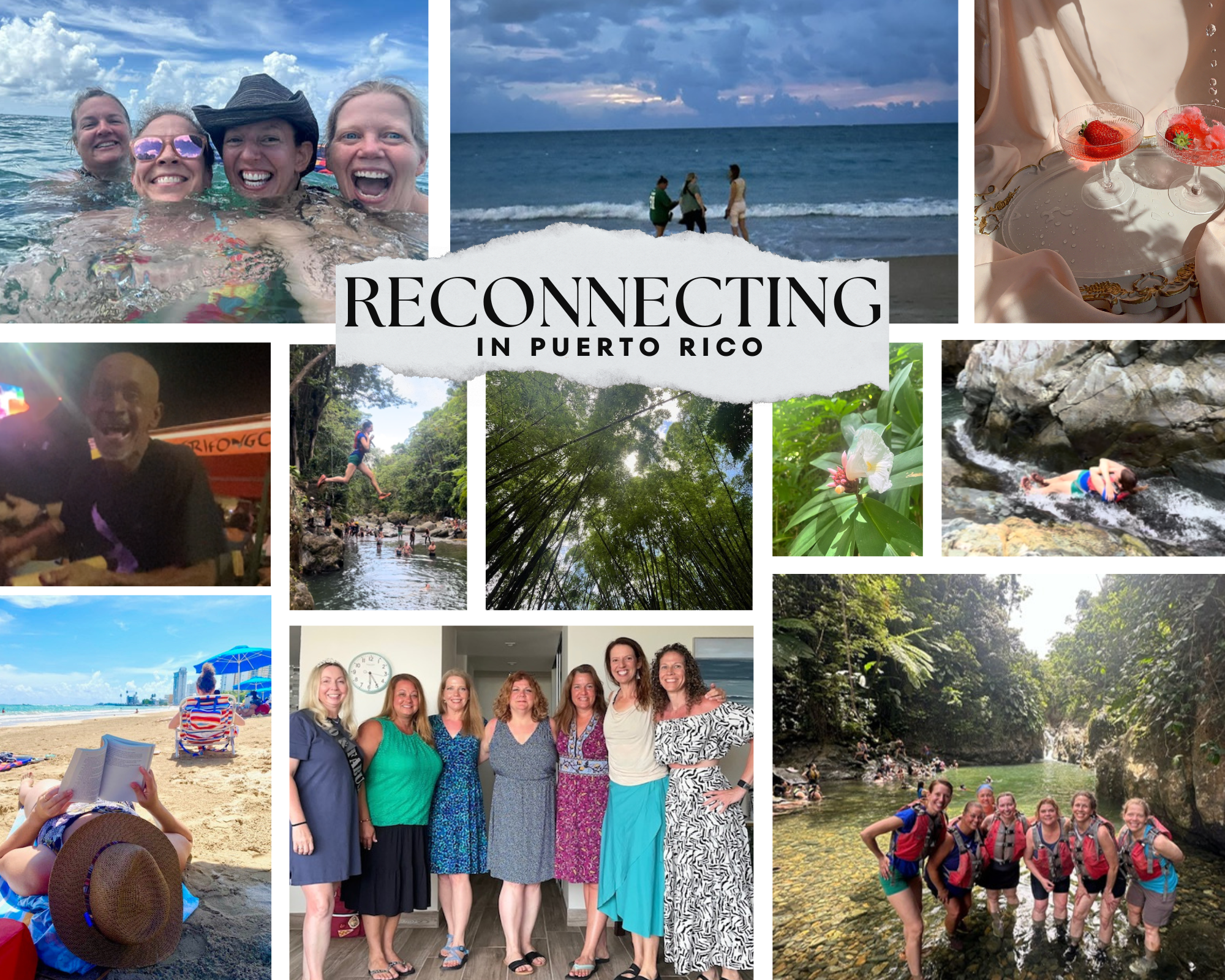 Slippy Rocks and Lifelong Bonds: Reconnecting in Puerto Rico